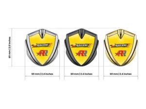 Domed Emblem Badge Modern Look Tuning Style